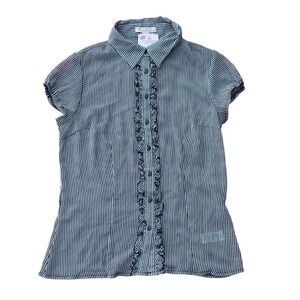 VTG Forever 21 Striped button up blouse